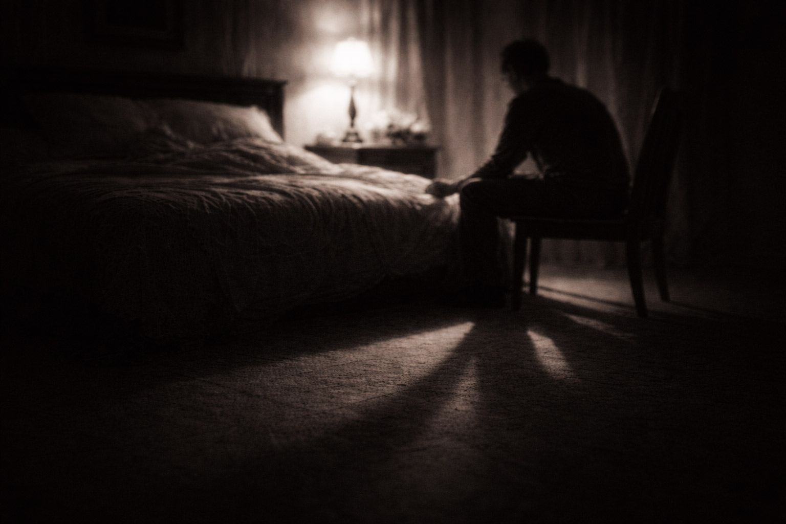 How to console a dying man